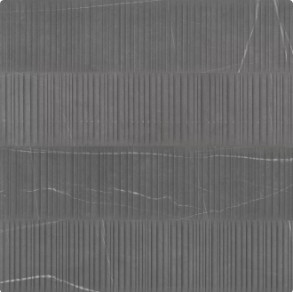 Parallelo Deco Matte Porcelain Tile in Noir - porcelain tile